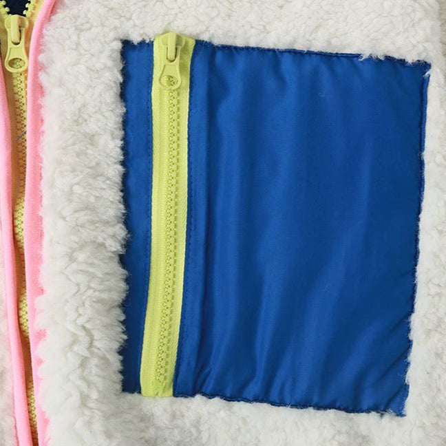 Polaire Femme fluo
