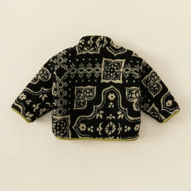 Pull Polaire Enfant Unisexe Chaud HoneyCherry