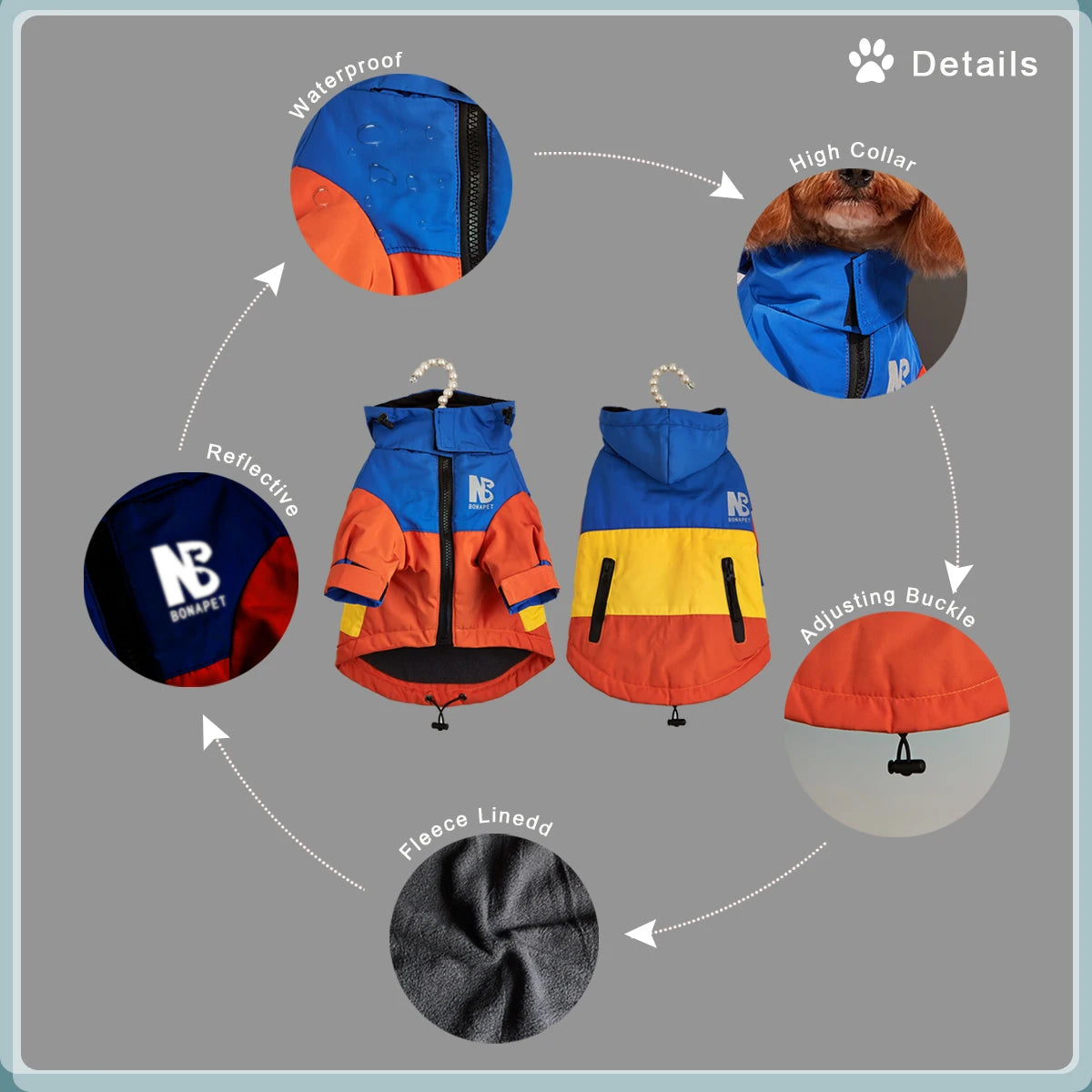 Veste Coupe-vents et Waterproof pour chiots et French Bulldog