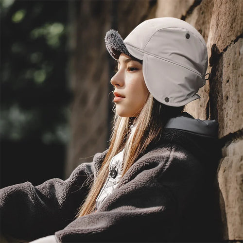 Bonnet baseball Protège Oreilles Peau de Mouton