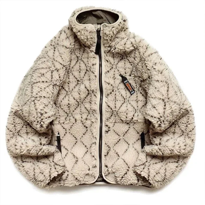Doudoune Polaire Chaude Homme Cachemire