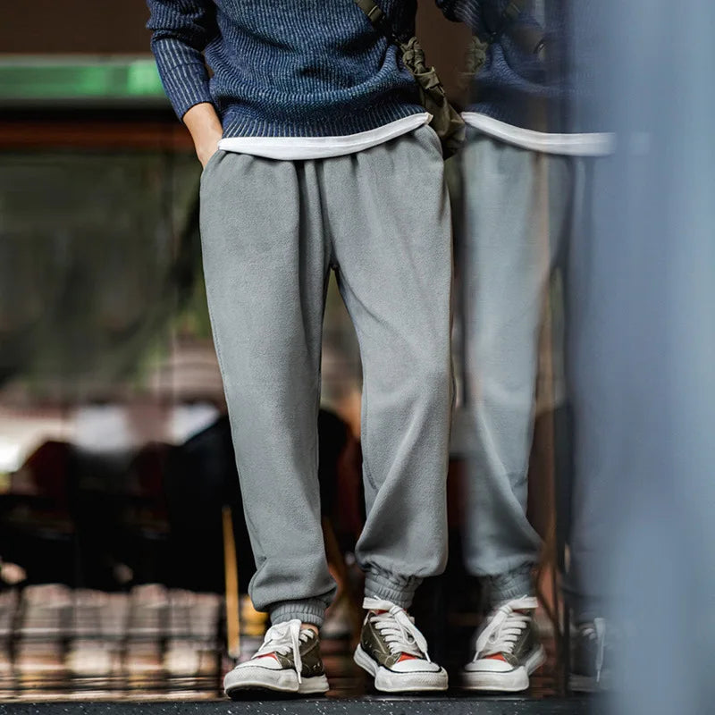 Pantalon Polaire Streetwear Thermique