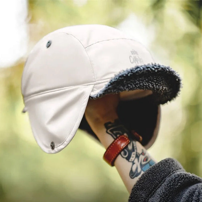 Bonnet baseball Protège Oreilles Peau de Mouton
