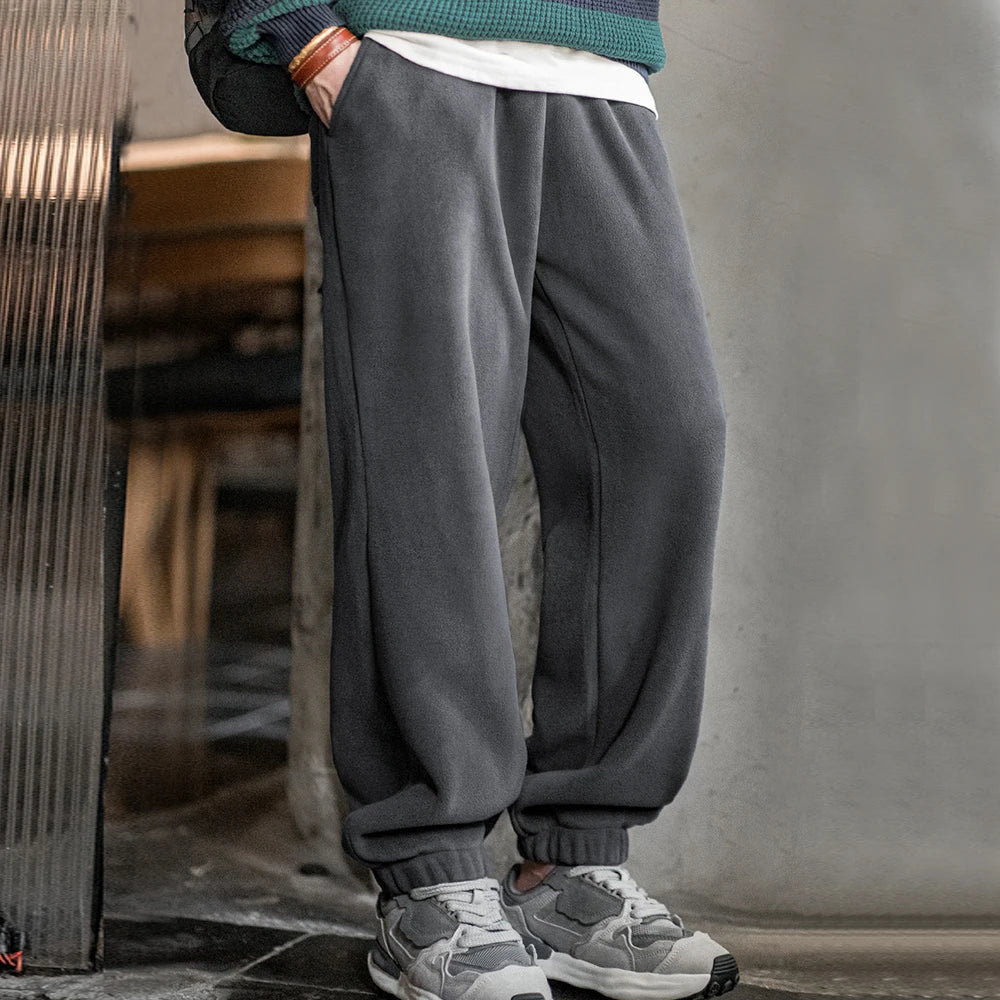 Pantalon Polaire Homme Sport Thermique