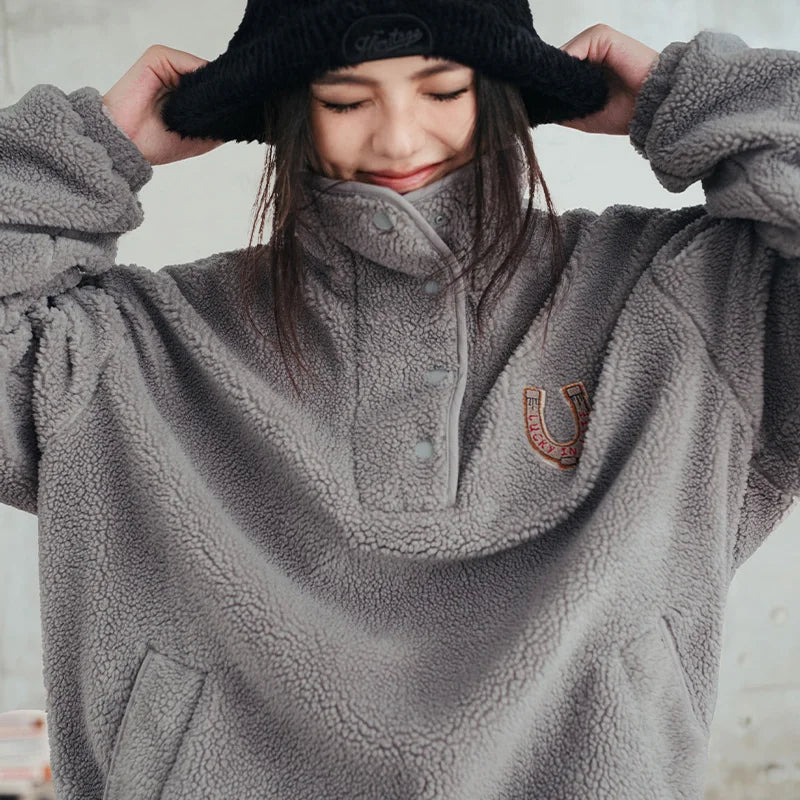 Pull Polaire Femme Hiver