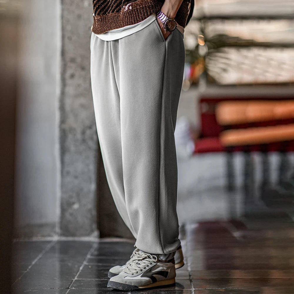 Pantalon Polaire Homme Sport Thermique