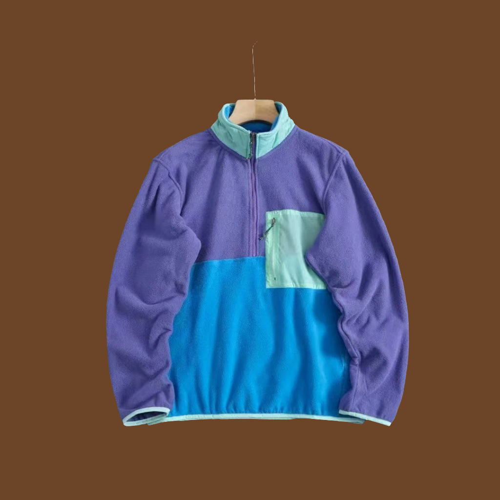 Pull Polaire Homme  Retro Mountain