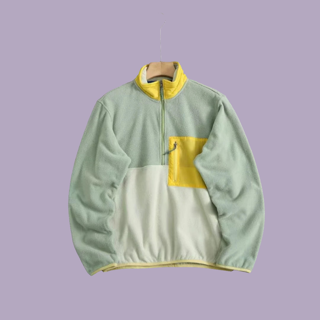 Pull Polaire Homme  Retro Mountain
