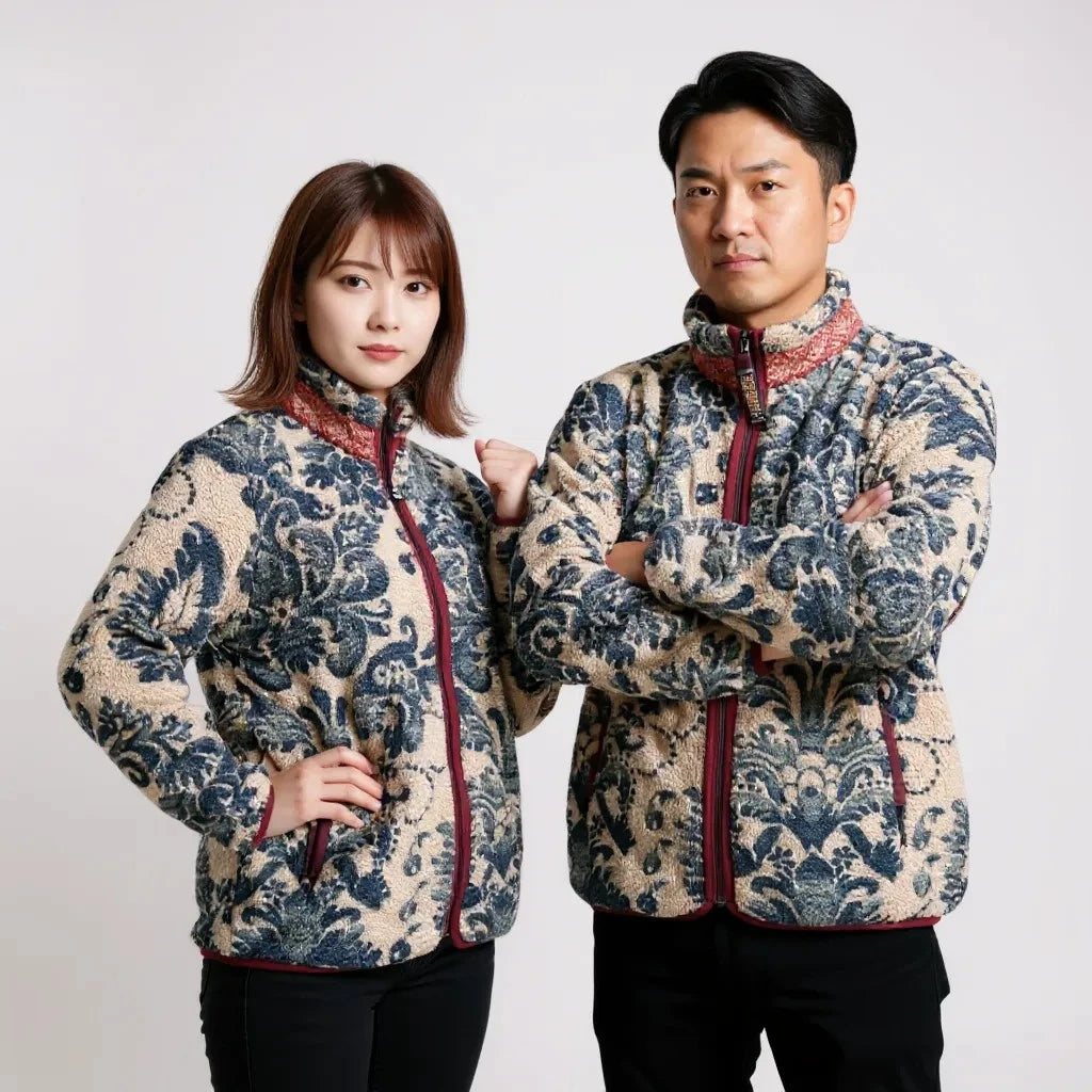 Doudoune Polaire Japonaise en Cachemire Unisexe