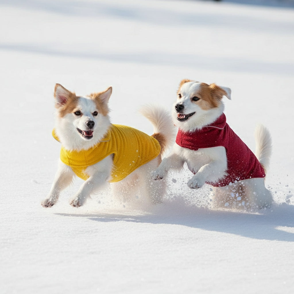 Combinaison Réfléchissant Polaire Pour Chiens